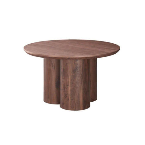 Eettafel rond - Royal bruin veneer