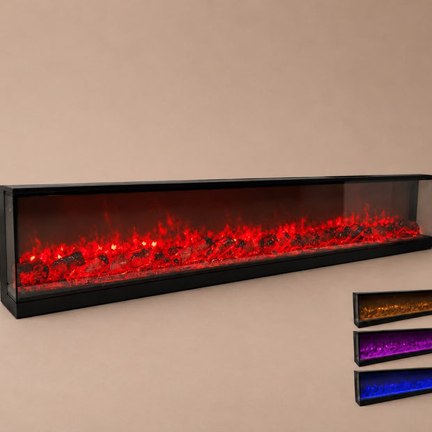 Elektrische 3D sfeerhaard 150cm