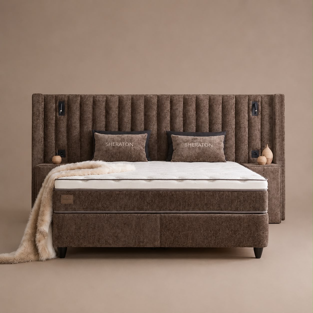 Boxspring Sheraton - Bruin