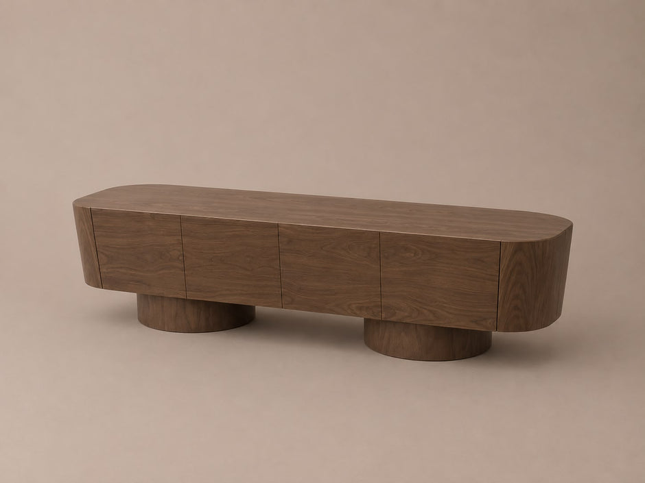 Tv-meubel - Royal bruin veneer