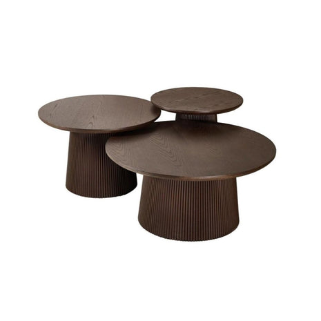 Salontafel 3 delig - Taurus bruin