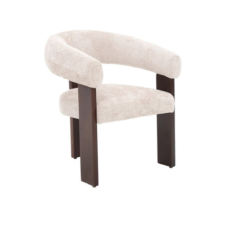 Eetkamerstoel - Sara taupe/bruin