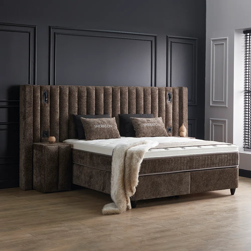 Boxspring - Sheraton Bruin