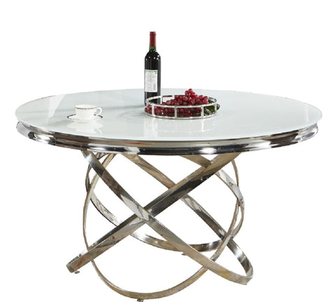 Eettafel - Calvin Zilver Wit - Starhomes