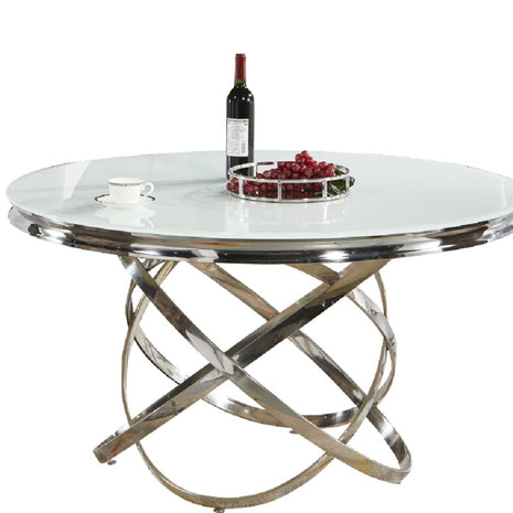 Eettafel - Calvin Zilver Wit - Starhomes