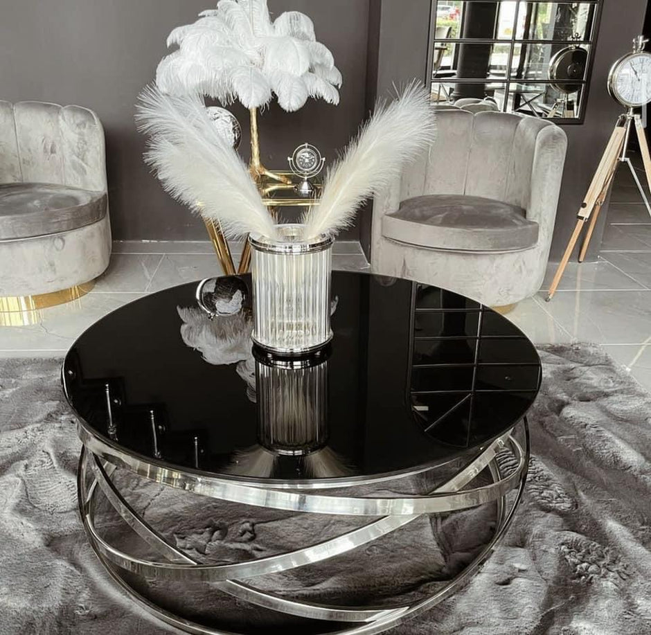 Salontafel - Calvin Zilver Zwart - Starhomes
