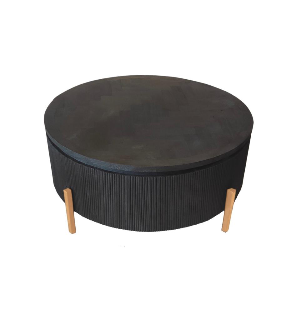 Salontafel - Foster Bonito Rond Goud - Starhomes