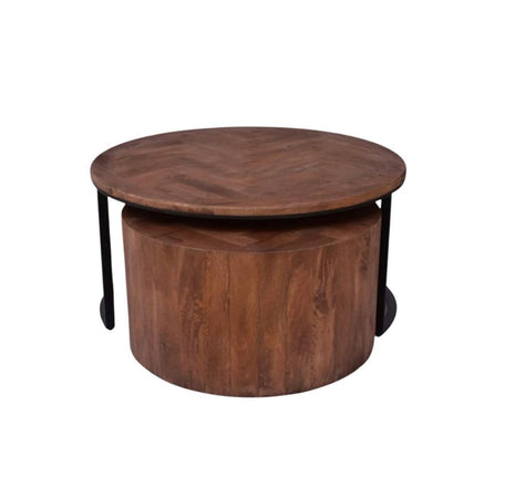 Salontafel - Fox Doblo Naturel Zwart - Starhomes